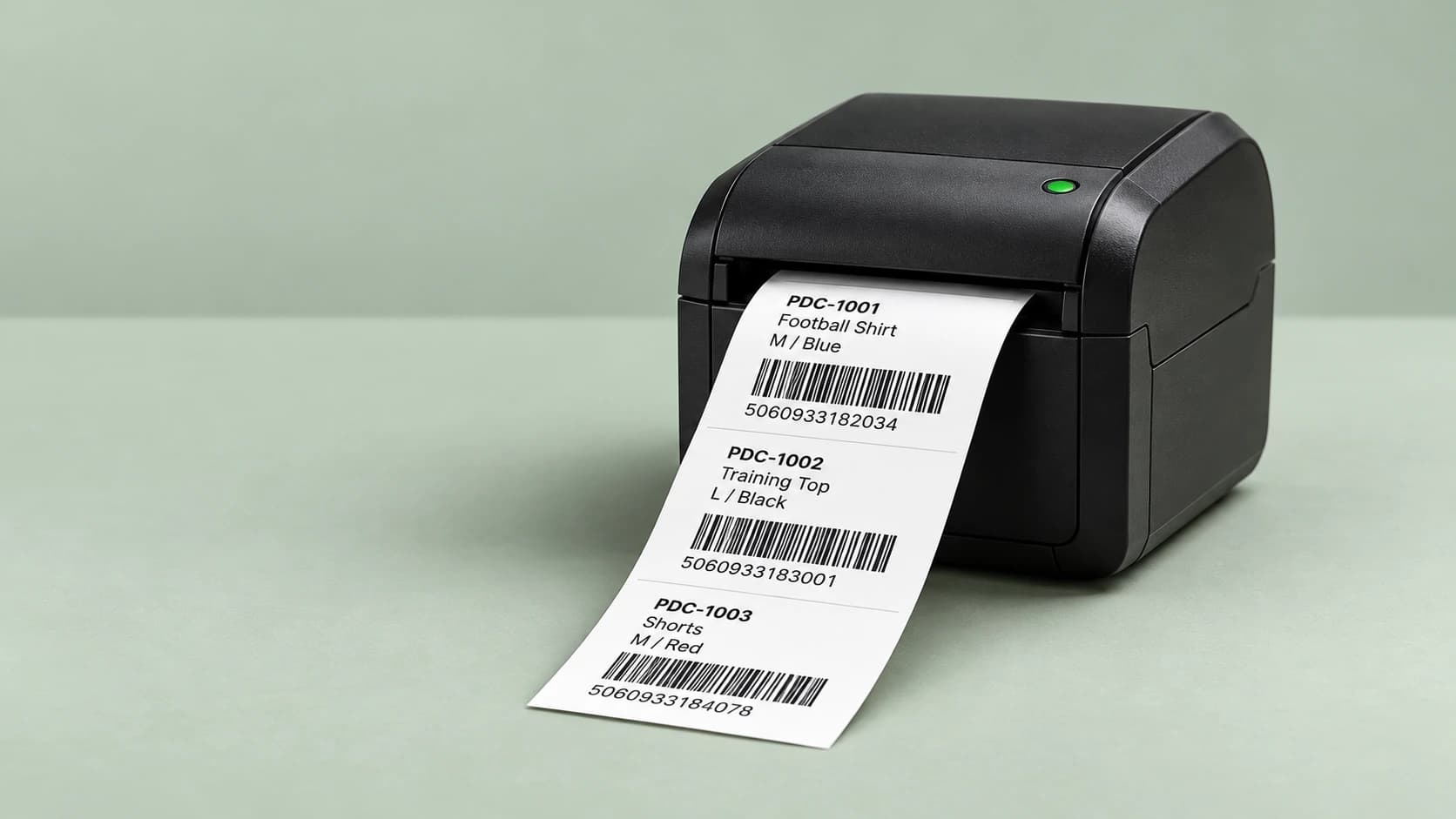 In-store label printing project cover
